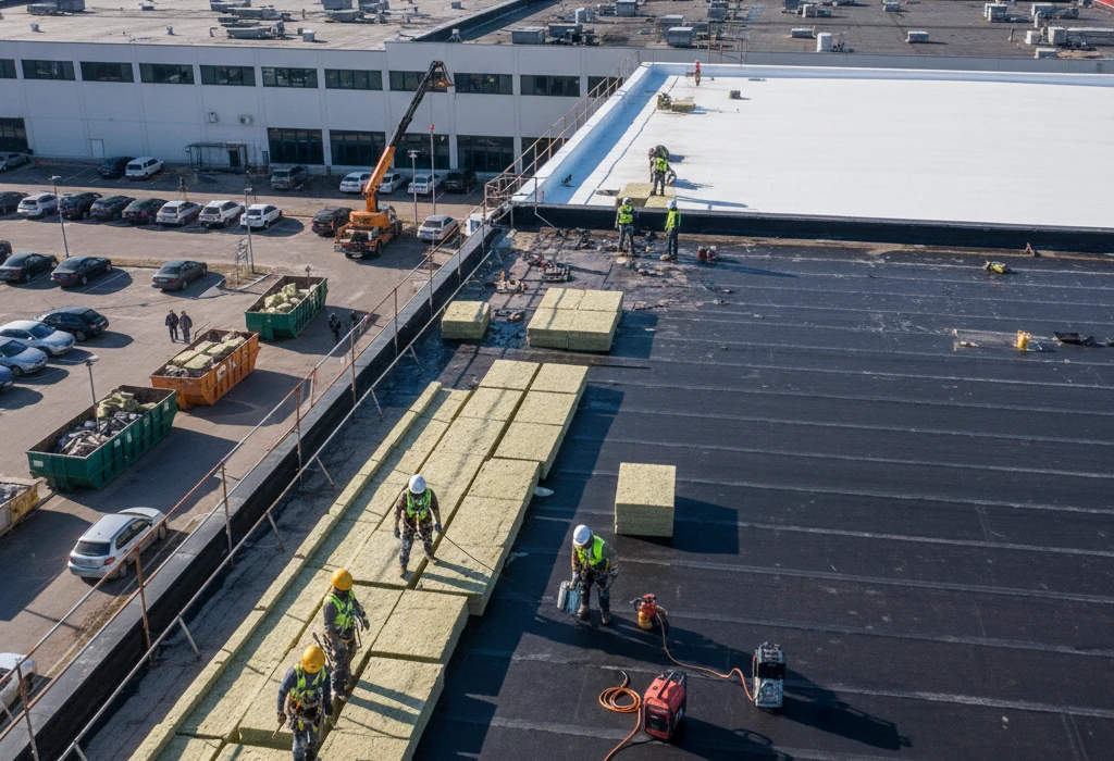 Lamekatuste ehitus, remont ja soojustamine