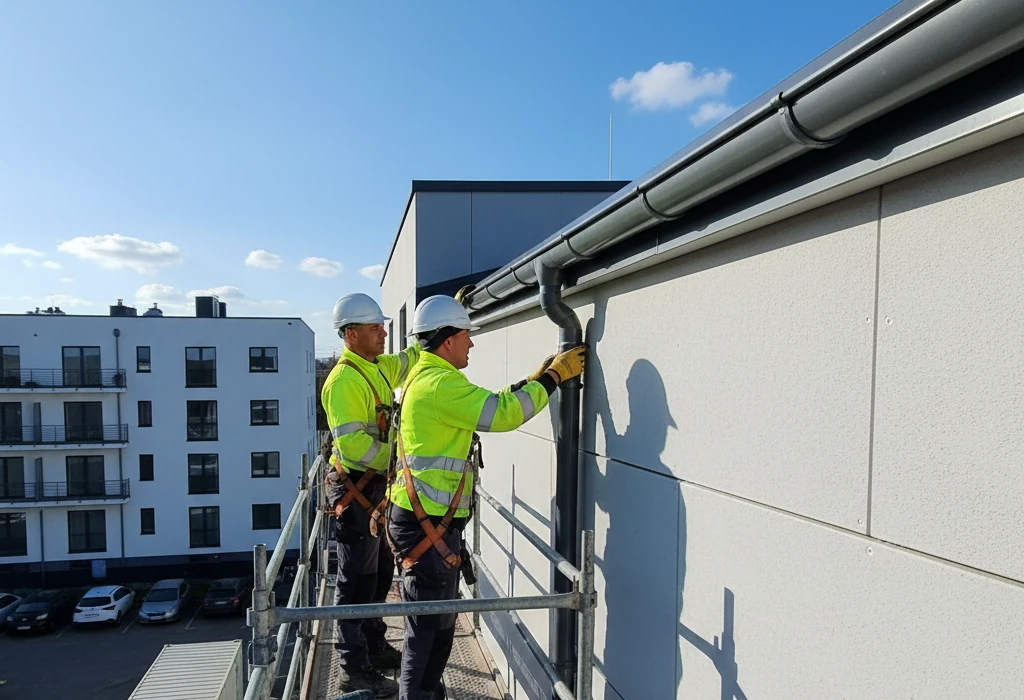 Plekitööd koos vihmaveesüsteemide paigaldusega