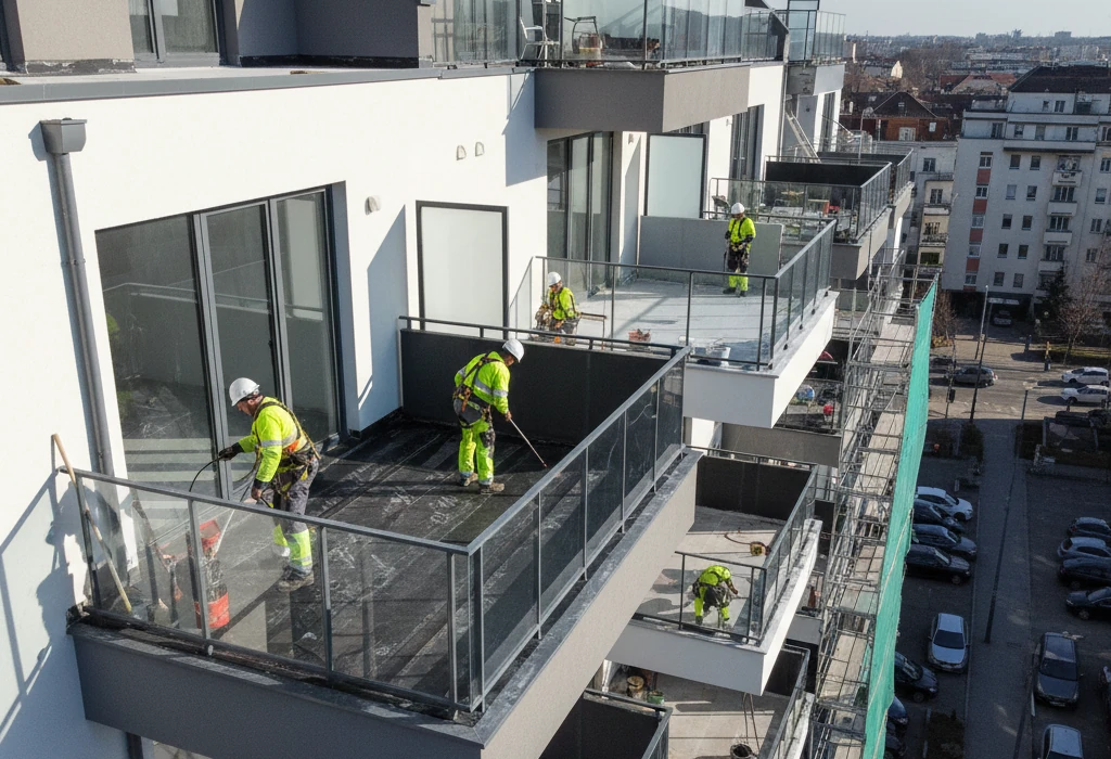 Rõdude renoveerimine SBS ja PVC katetega