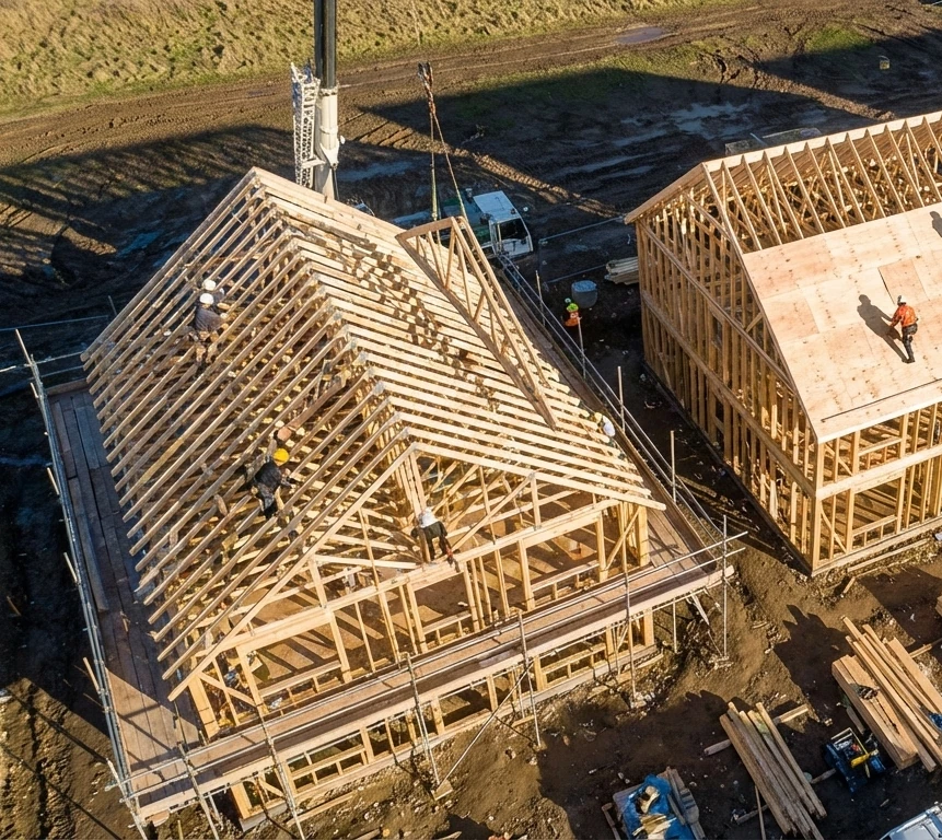 Viilkatuse ehitus ja paigaldus - OÜ Katuseehitaja